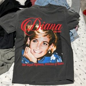 Moby thrift princess diana t shirt
